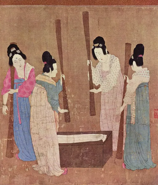 History of silk