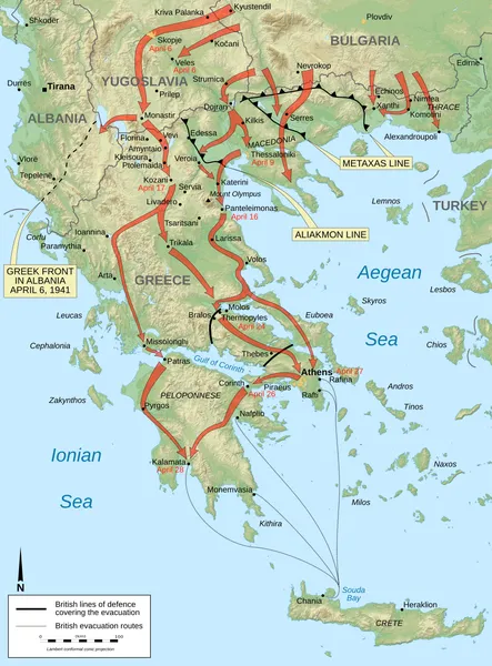 German invasion of Greece