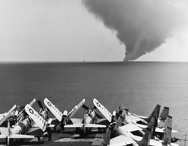 1967 USS Forrestal fire