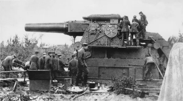 42 cm Gamma howitzer