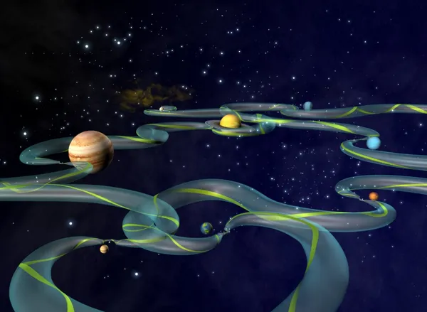 Interplanetary Transport Network