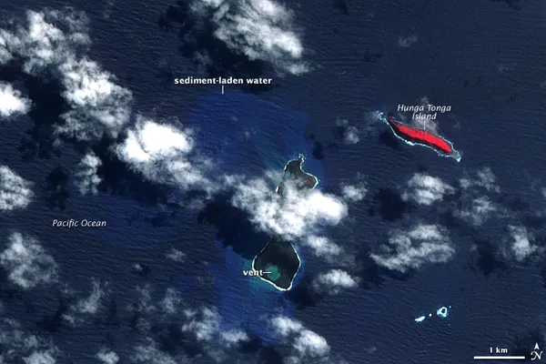 2009 Tonga undersea volcanic eruption