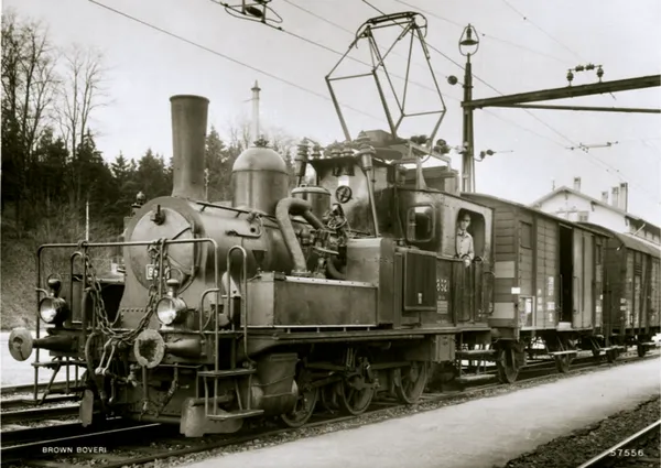 Electric–steam locomotive