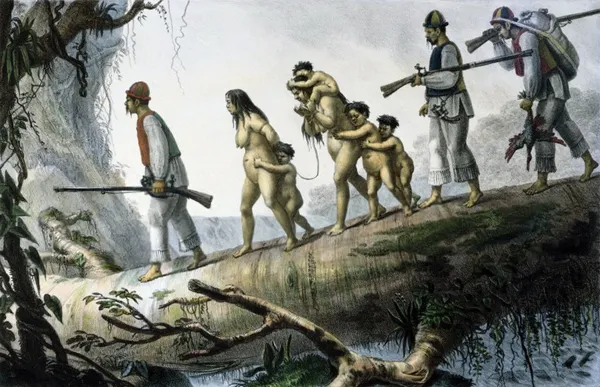 European enslavement of Indigenous Americans