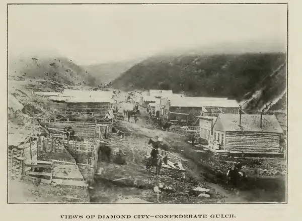 Confederate Gulch and Diamond City