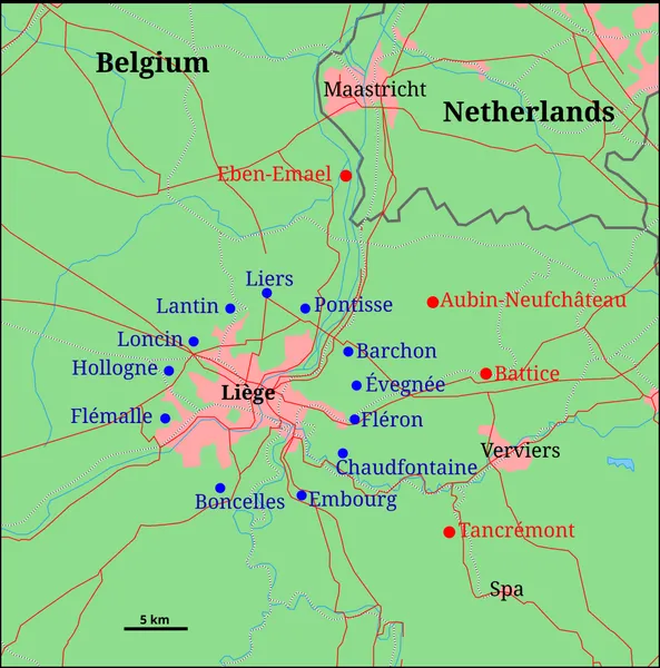 Fortified position of Liège