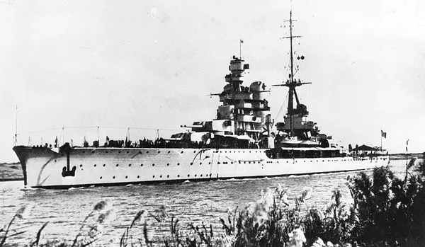 Italian cruiser Gorizia