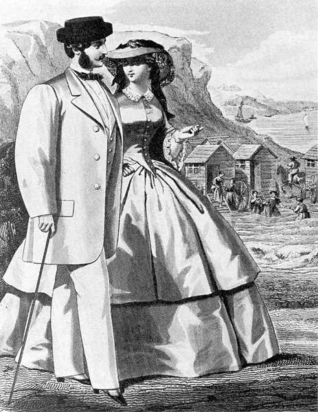1850s in Western fashion