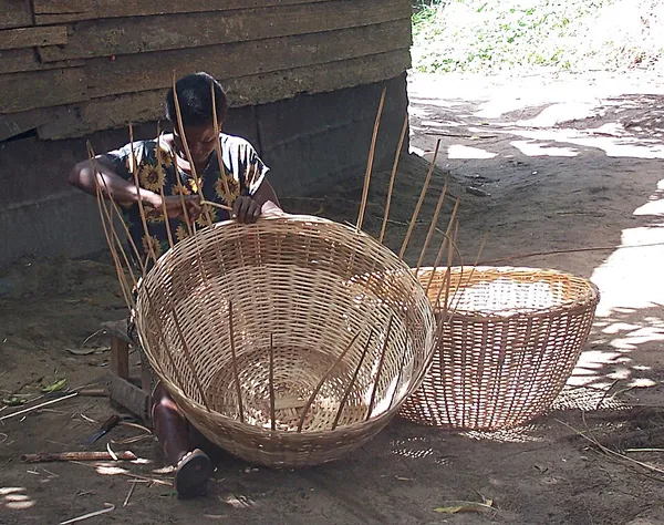 Basket weaving