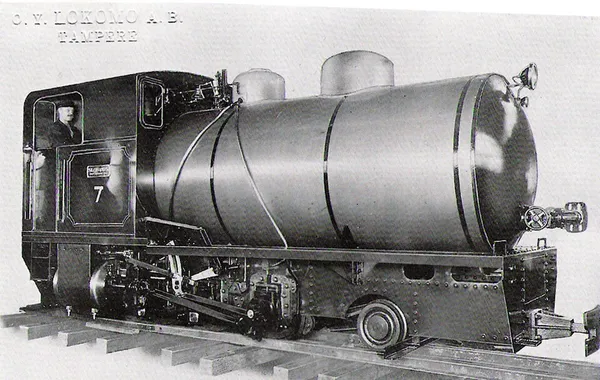 Fireless locomotive