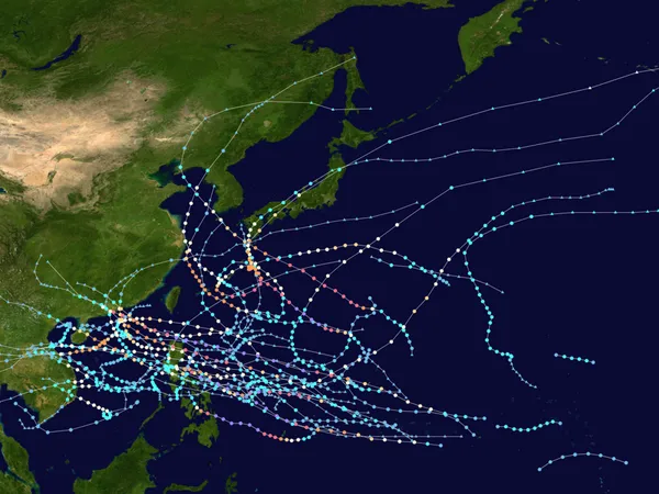 1964 Pacific typhoon season