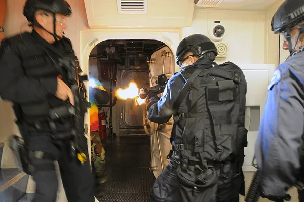 Close-quarters battle