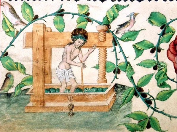Christ in the winepress