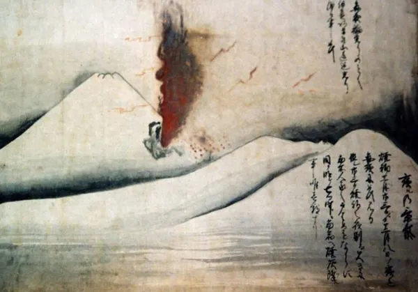 Hōei eruption