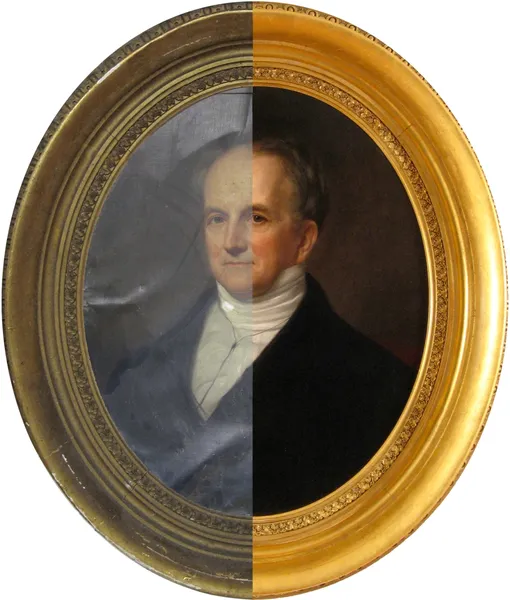 Conservation and restoration of painting frames