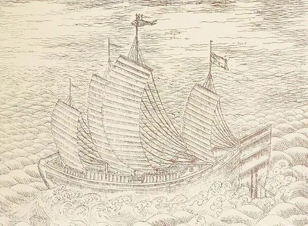 Chinese treasure ship