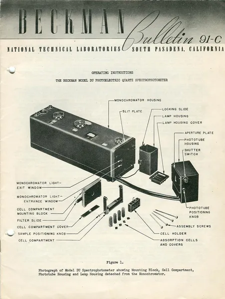 DU spectrophotometer