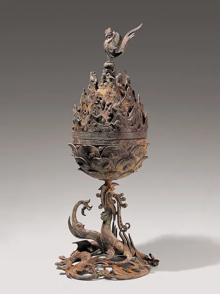 Gilt-bronze Incense Burner of Baekje