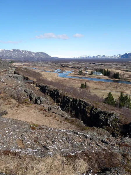 Geological deformation of Iceland