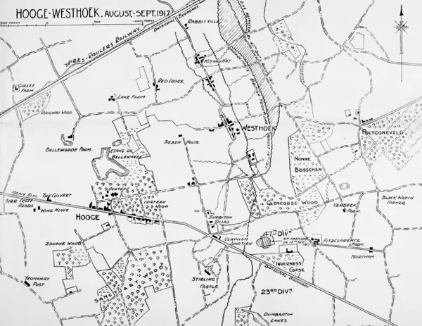 Gheluvelt Plateau actions, July–August 1917