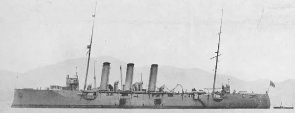 Japanese cruiser Niitaka