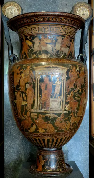 Depictions of the sacrifice of Iphigenia
