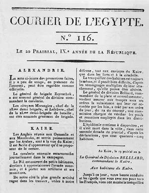 Courier de l'Égypte