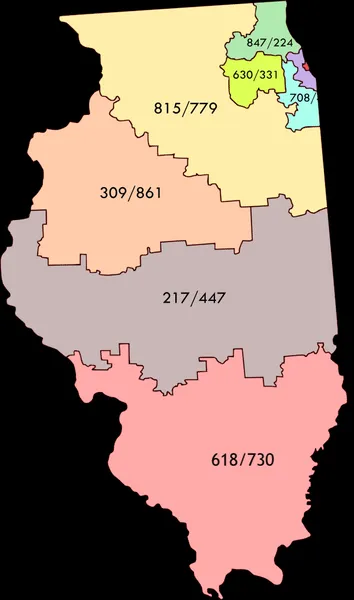 Area codes 618 and 730