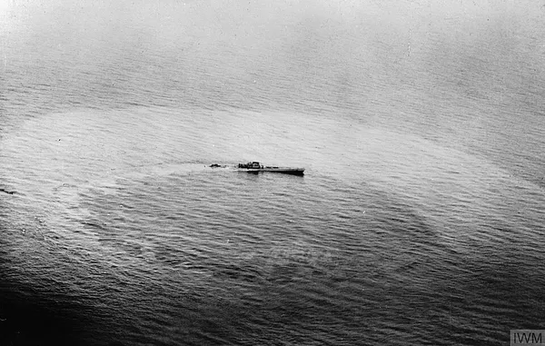 German submarine U-459