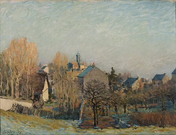 Frost in Louveciennes