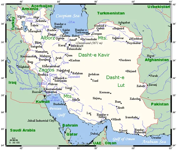 Geography of Iran
