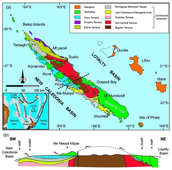 Geology of New Caledonia