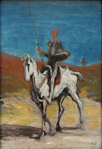 Don Quixote and Sancho Panza (Daumier)