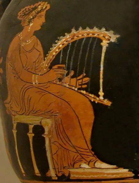 Ancient Greek harps