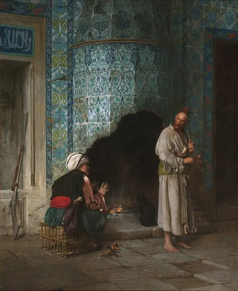 A Chat by the Fireside