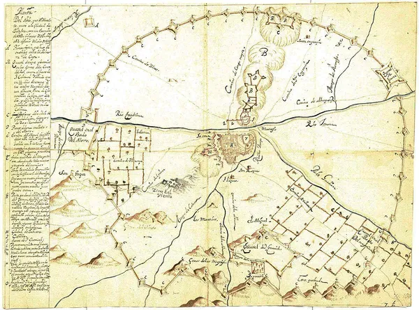 Badajoz bastioned enclosure
