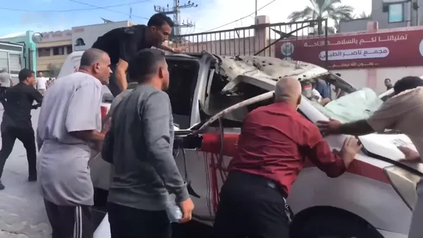Attacks on health facilities during the Gaza war