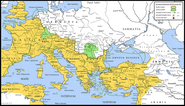 Barbarian invasions into the Roman Empire of the 3rd century