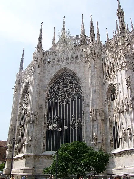 Gothic art in Milan