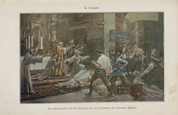 1834 massacre of friars in Madrid