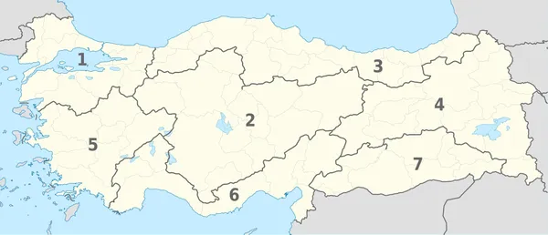 Geographical regions of Turkey