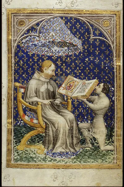 Gothic book illustration