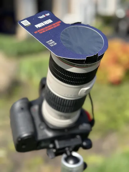 Eclipse photography