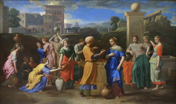Eliezer and Rebecca (Poussin, Louvre)