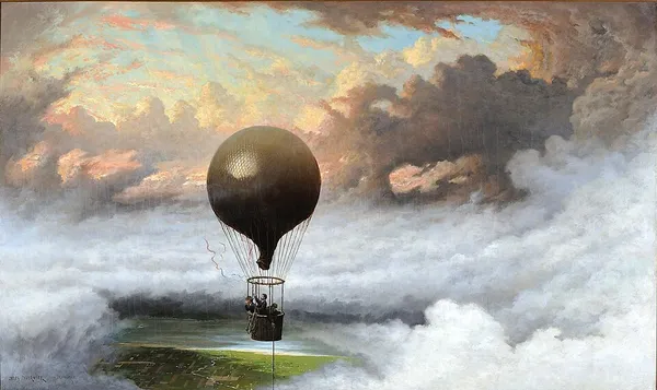 A Balloon in Mid-Air