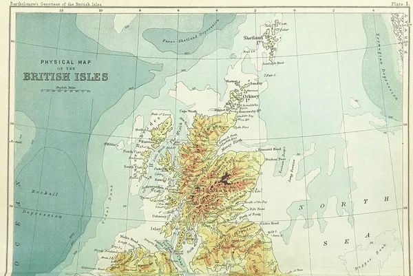 Cartography of Scotland