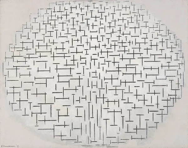 Composition 10 in Black and White