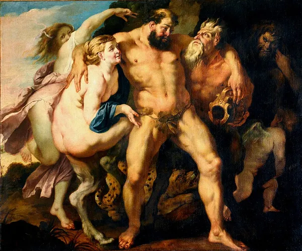 Drunken Hercules (after Rubens)
