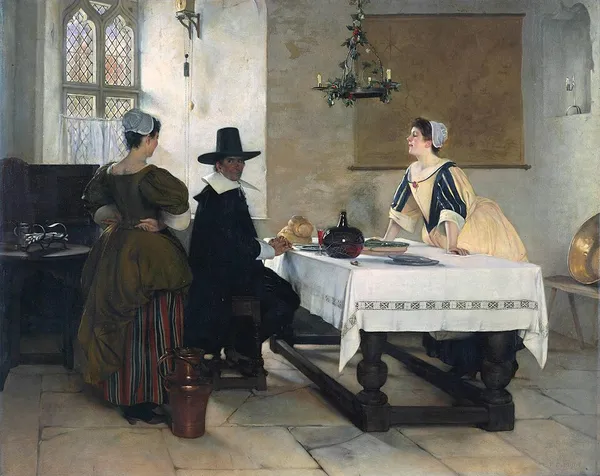 Between Two Fires (painting)