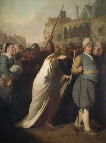 Jane Shore Led in Penance to Saint Paul's